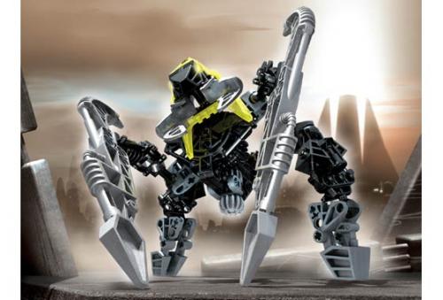 LEGO Bionicle Vahki Rorzakh Limited Edition with Movie Edition Vahi and Disk Of Time (8618-2)