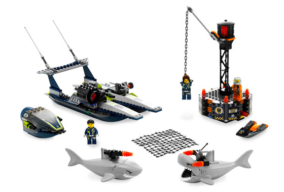 LEGO Agents Mission 4: Speedboat Rescue (8633-1)