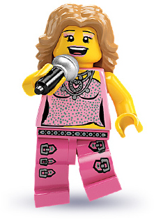LEGO Series 2 Minifigures Pop Star (8684-11)