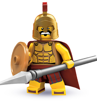 LEGO Series 2 Minifigures Spartan Warrior (8684-2)