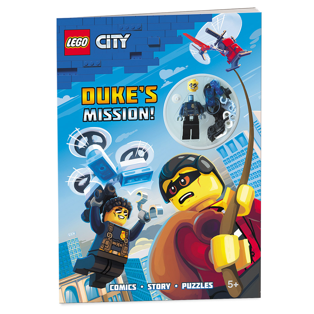 LEGO Activity Books with LEGO Parts City: Duke's Mission (8710823003677-1)