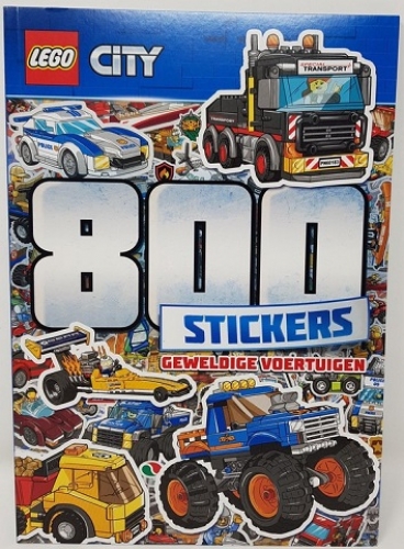 LEGO Activity Books City: 800 Stickers Geweldige Voertuigen (8710823005749-1)