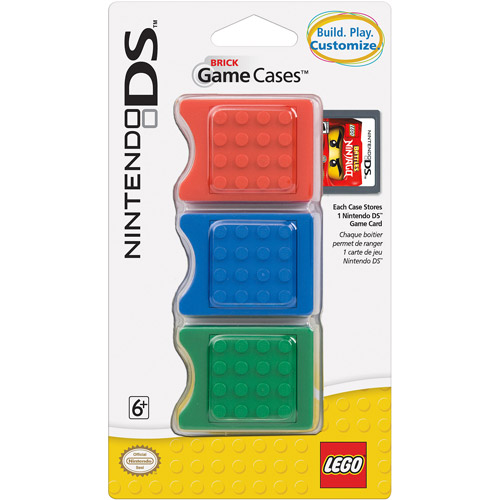 LEGO Video Games and Accessories Brick Game Cases for Nintendo DS - Plain (880015-1)