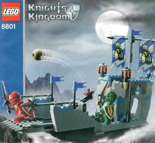 LEGO Knights Kingdom II Knights' Attack Barge (8801-1)